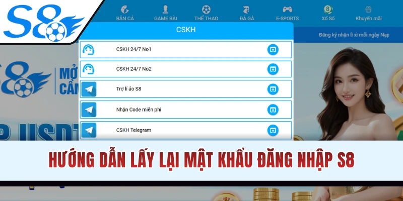 Lấy lại mật khẩu đăng nhập S8 nhanh chóng